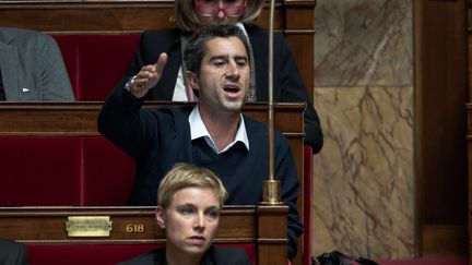 François Ruffin, député de La France insoumise à l'Assembkée nationale, le 11 octobre 2017&nbsp; (NICOLAS MESSYASZ / SIPA)