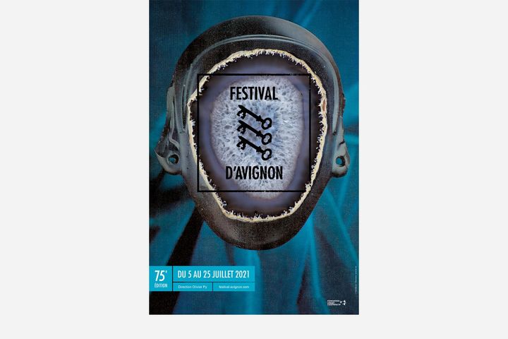 Affiche de la 75e édition du Festival d'Avignon (Festival d'Avignon)