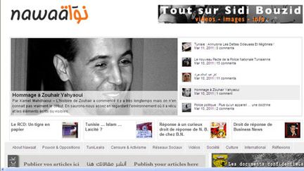 Le Prix du Net-Citoyen a été attribué par RSF à Astrubal cofondateur du blog tunisien Nawaat. (Nawaat)