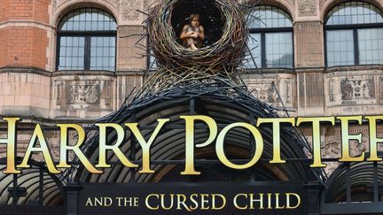 La Palace Theatre à Londres se prépare à accueillir les répétitions de "Harry Potter et l'enfant maudit" ("Harry Potter and the cursed child").
 (Matthew Chattle/Shutter/SIPA)