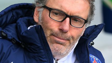 Laurent Blanc, l'entraîneur du PSG (FRANCK FIFE / AFP)