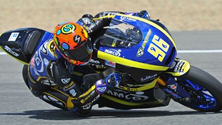 Louis Rossi avec la Mistral en Moto2