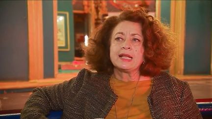 Ghada Hatem, intervenante à la conférence "Toujours Charlie" et fondatrice de la Maison des Femmes, à Saint-Denis (Seine-Saint-Denis). (FRANCEINFO)