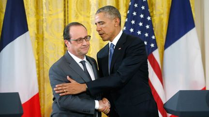 &nbsp; ("Nous sommes tous Français", a lancé Barack Obama © REUTERS/Carlos Barria)