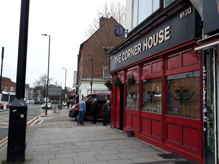 The Corner House, à Londres, le 25 décembre 2018. (CÉCILIA ARBONA / RADIO FRANCE)