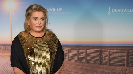 Catherine Deneuve au Festival du cinéma américain de Deauville, le 14 septembre 2019 (LOIC VENANCE / AFP)