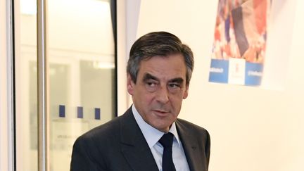 François Fillon a dû recadrer son équipe après les sorties de route de ses porte-parole. (BERTRAND GUAY / AFP)