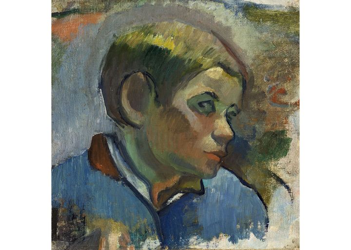 Paul Gauguin, "Portrait de petit garçon", 1888. (RMN-GRAND PALAIS (FONDATION BEMBERG) / MATHIEU RABEAU)