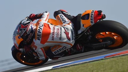 Marc Marquez (Honda) lors du GP d'Argentine (MILAGRO / MILAGRO)