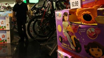 Tricycle Fischer Price (AFP/Spencer Platt)