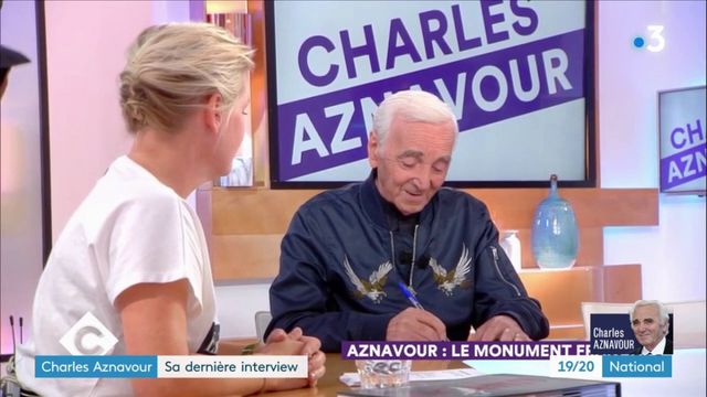 Charles Aznavour Sa Derniere Interview Quelques Jours Avant Son Deces