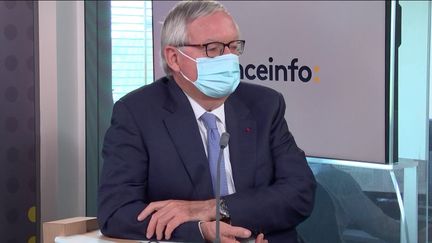 atrick Artus, conseiller économique de la banque Natixis, invité de franceinfo lundi 10 mai 2021. (FRANCEINFO / RADIO FRANCE)