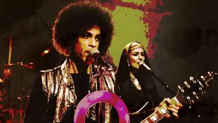 Prince dans le clip "Marz".
 (Warner bros. Records)