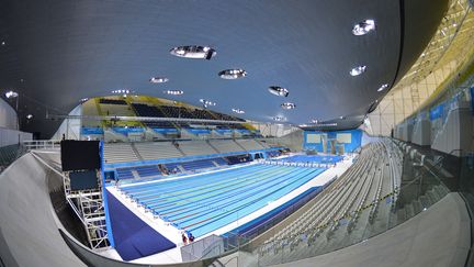 C'est à Londres, dont elle a conçu la piscine pour les jeux Olympiques de 2012, à l'Est de Londres, qu'elle suit les cours d'une des plus prestigieuses écoles d'architecture, l'Architectural Association de Londres. (TOBY MELVILLE / REUTERS)