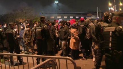 Seine-Saint-Denis : un camp de migrants démantelé près du Stade de France