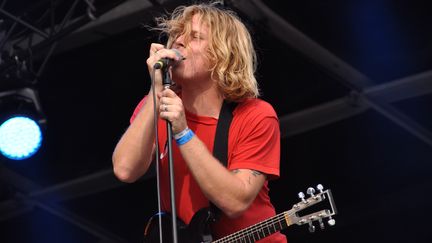 Ty Segall avait déjà fait sensation l'année dernière à Rock en Seine. Cette année, les rockeurs délivrent une performance plus classique mais tout aussi efficace.
 (Olivier Flandin / FTV)