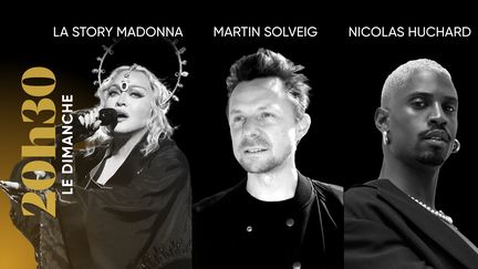 "20h30 le dimanche". Avec Madonna, Martin Solveig et Nicolas Huchard (20H30 LE DIMANCHE / FRANCE 2)