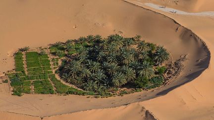 Halte obligée pour les nomades et les touristes. (Yann Arthus-Bertrand)