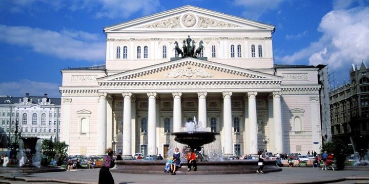 Le Grand Théâtre du Bolchoï à Moscou.
 (M.Verdeil / Hémis.fr)