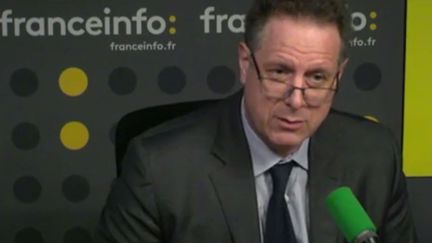 Nicolas&nbsp;Revel, président de la Caisse&nbsp;nationale d'assurance&nbsp;maladie des travailleurs&nbsp;salariés&nbsp;(CNAMTS), sur franceinfo le 5 octobre 2016 (RADIO FRANCE / CAPTURE D'ÉCRAN)