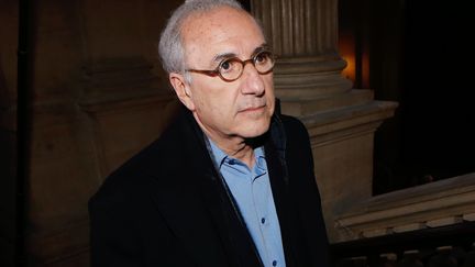 Andr&eacute; Hazout arrive au palais de justice de Paris, le 4 f&eacute;vrier 2014. (THOMAS SAMSON / AFP)