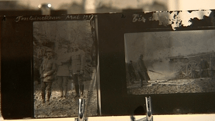 Plaques de verre utilisées par Frédéric Prudhomme pour ses prises de vues
 (Culturebox / Capture d&#039;écran)