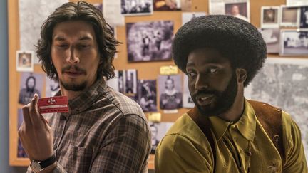 Adam Driver et John David Washington dans BlacKkKlansman
 (Universal Pictures)