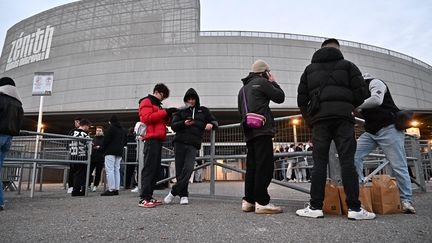 Freeze Corleone had also been banned from performing at the Zénith in the city of Nantes on December 1, 2023. (FRANCK DUBRA / WEST FRANCE / MAXPPP)