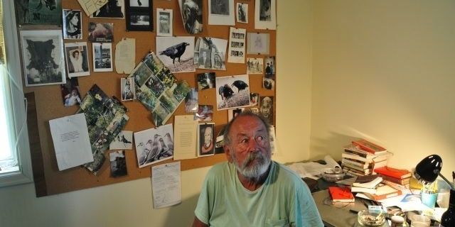 Jim Harrison dans son bureau
 (Jean-Claude Desjacques)