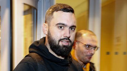 Eric Drouet, un des leaders des "gilets jaunes", le 23 décembre 2018 à Paris. (FRANCOIS GUILLOT / AFP)