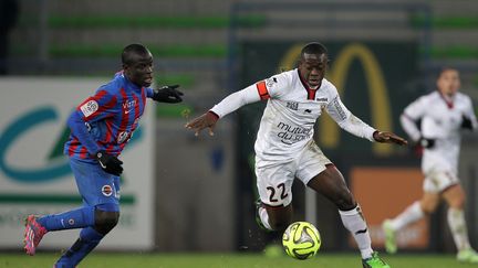 Nampalys Mendy, un poison permanent pour l'adversaire. (CHARLY TRIBALLEAU / AFP)