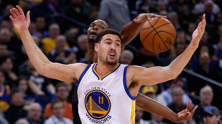 Duel entre Klay Thomson et Chris Bosh (EZRA SHAW / GETTY IMAGES NORTH AMERICA)