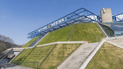 Le Palais omnisports de Paris-Bercy, AccorHotels Arena, le 31 mars 2020. (MASHA MOSCONI / HANS LUCAS)