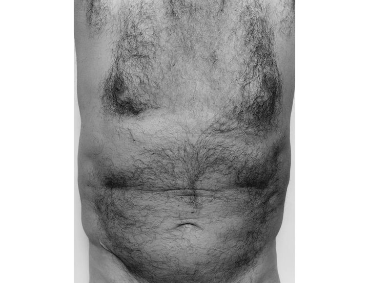 John Coplans, Torso Front, 1984 (© The John Coplans Trust)