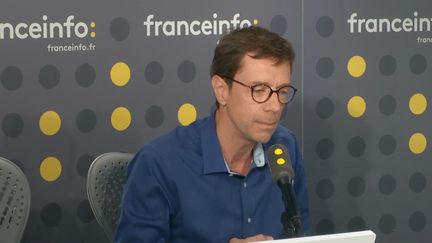 Guillaume Dubois, fondateur de Betty.news, invité de l'Info médias.&nbsp; (FRANCEINFO / RADIO FRANCE)