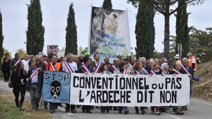 Le 23 octobre 2011, à Barjac. (GERARD JULIEN / AFP)