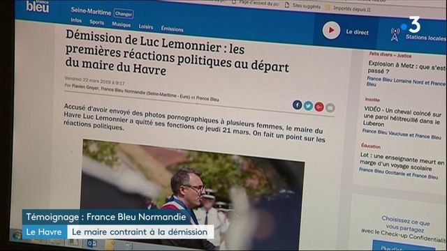 Le Havre Le Maire Luc Lemonnier Demissionne Apres Des Accusations D Envoi De Photos A Caractere