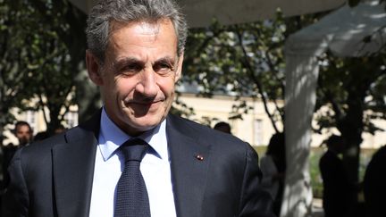 L'ancien président de la République, Nicolas Sarkozy, le 19 septembre 2018, à Paris. (LUDOVIC MARIN / POOL)