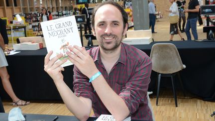 Benjamin Renner, l'auteur de "Le Grand Méchant Renard", le 3 septembre 2016 à Paris. (LAURENT BENHAMOU / SIPA)