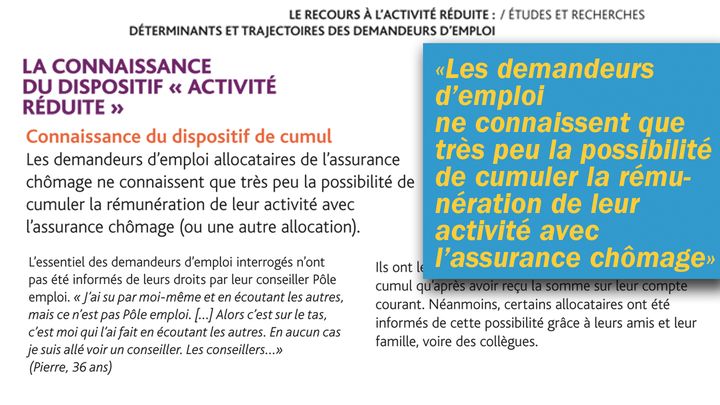 Les demandeurs d'emploi ne connaissent pas certains droits liés à leur assurance chômage.&nbsp; (Cellule investigation / Radio France)