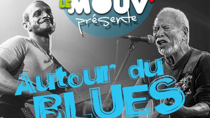 Le visuel pour la troisième édition de "Autour du blues", organisée par le Mouv' mais accueillie au centre d'Art de Nouméa. (DR)