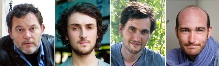 Les journalistes otages en Syrie : Didier Francois, Edouard Elias, Pierre Torres et Nicolas Henin
 (AFP PHOTO / CHRIS HUBY / HAYTHAM PICTURES / TORRES FAMILY / BENOIT SCHAEFFER)