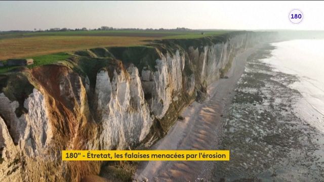 Seine-Maritime : Les Falaises D'Étretat Menacées Par L'érosion