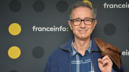 Thierry Lhermitte, à franceinfo le mercredi 21 mars. (RADIO FRANCE / JEAN-CHRISTOPHE BOURDILLAT)