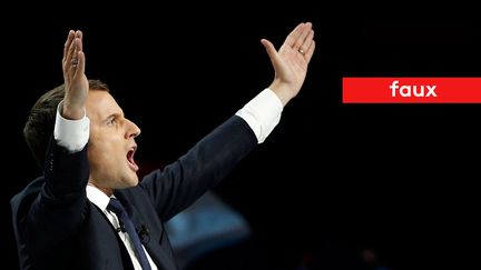 Emmanuel Macron assure que la rupture conventionnelle est le premier motif de rupture d'un CDI (MAXPPP)