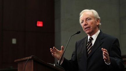 Joseph Lieberman, président de la commission de la Sécurité intérieure du Sénat américain. Février 2011. (AFP - Getty Images - Alex Wong)