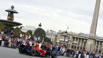 Une Formule 1, Place de la Concorde (PARIENTE JEAN-PHILIPP/SIPA)