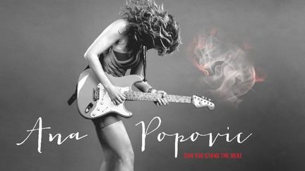 Ana Popovic sur la pochette de "Can you stand the heat?"
 (DR)