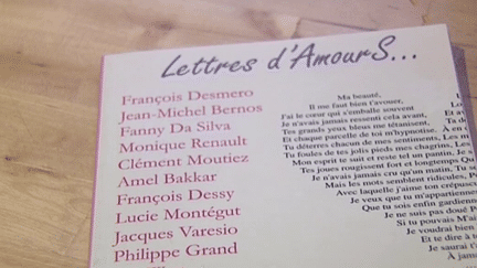 Le recueil de Lettres d'AmourS 2012 aux Editions Rêve d'enfant
 (France3 / Culturebox)