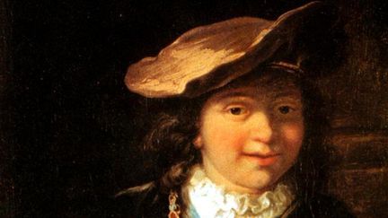 Reproduction du tableau "L'enfant à la bulle de savon" de Rembrandt (détail)
 (Roland Gal / BEP / Nice-Matin / MaxPPP)